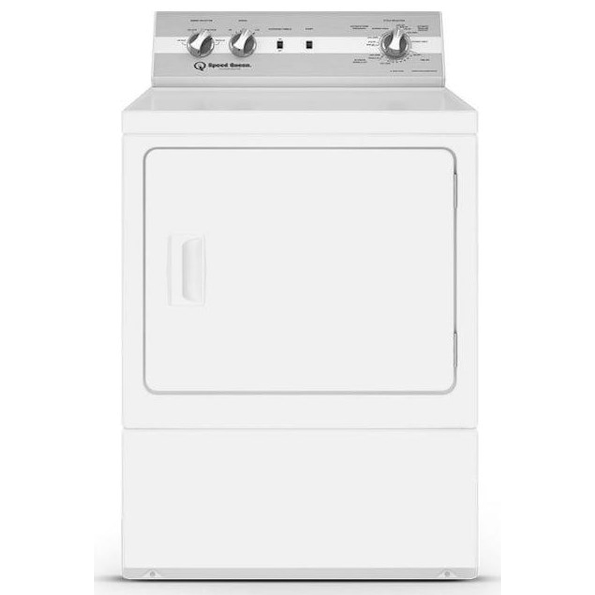 Speed Queen 806076082 DC5 Sanitizing Electric Dryer with Extended